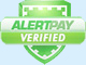 AlertPay verified merchant